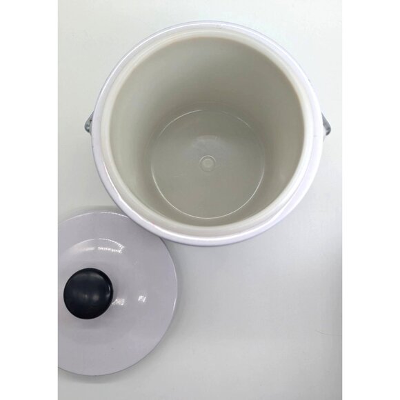 Vintage Metal Ice Bucket With Numerous Whisky Label Exterior Design - Picture 12 of 16